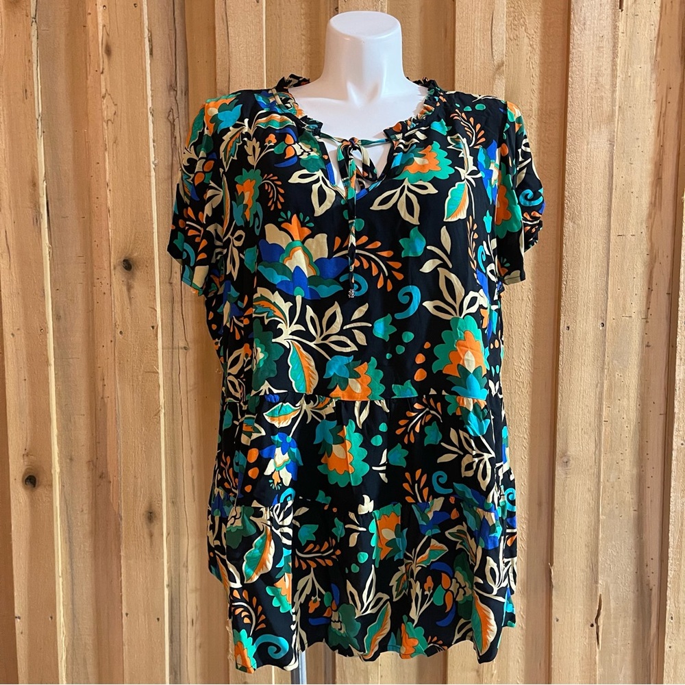 Avenue Women’s Plus Size Tunic NWT Size 26/28 “Voyager”